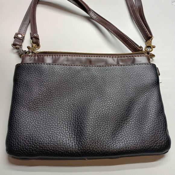 CHALA Brown Crossbody Purse Whimsical Dragonfly Boho Bag - Picture 6 of 10